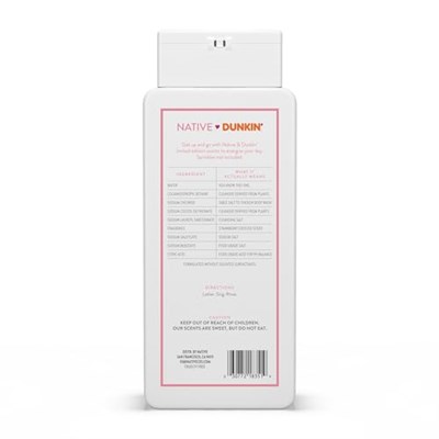 Native Dunkin Strawberry Frosted Vücut Şampuanı 532Ml