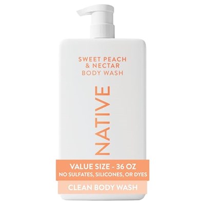 Native Sweet Peach & Nectar Vücut Şampuanı 1064Ml