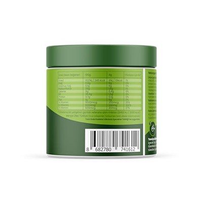 Naturagen Vity Detox Powder Yeşil Sebze Detox Tozu 120g