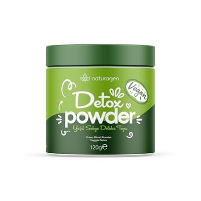 Naturagen Vity Detox Powder Yeşil Sebze Detox Tozu 120g