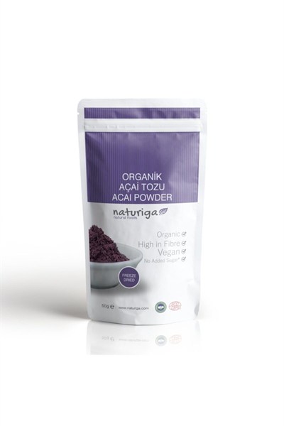Naturiga Organik Acai Tozu 50 gr