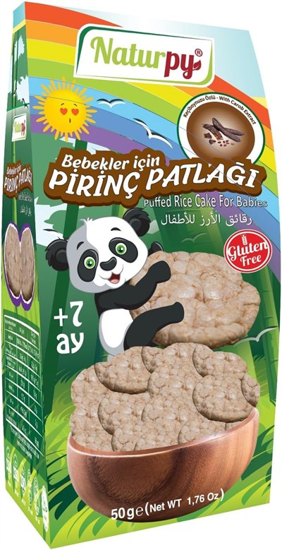 Naturpy Bebekler İçin Pirinç Patlağı - Keçiboynuzlu