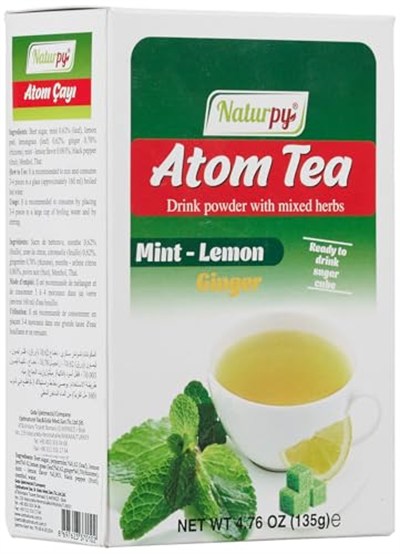 Naturpy Nane Limon Zencefil Atom Küp Çay 135 G
