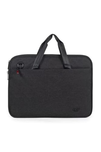 Necati Çanta Macbook Organizer Laptop Evrak Çantası 15.6 & 16 Inç Siyah