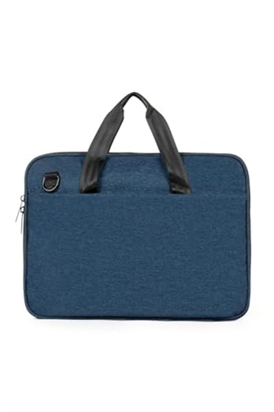 Necati Çanta Macbook Organizer Laptop Evrak Çantası 13 & 14 Inç Lacivert