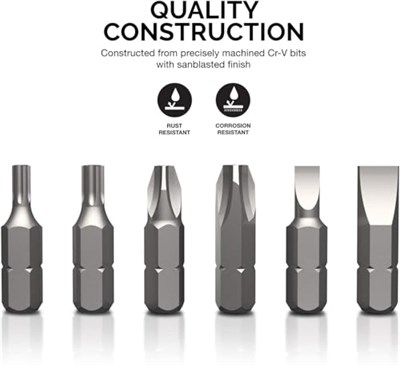 Neiko® 10048 güvenlik bit-Set, krom-vanadyum-çelik | 100 parça