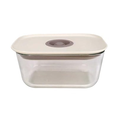 Neoflam FİKA CLIK DİKDÖRTGEN SAKLAMA KABI 470ML BEJ
