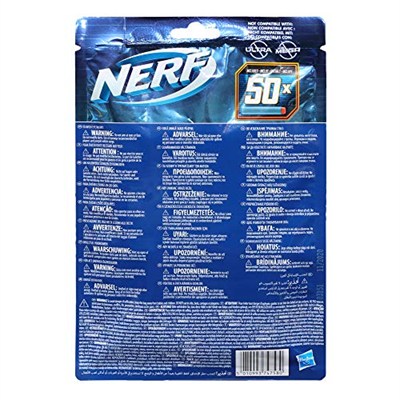 Nerf Elite 2.0 50 Dart Yedek Paketi, 50 Resmi Nerf Elite 2.0 Dart İçerir, Tüm Nerf Elite Atıcılarla Uyumludur