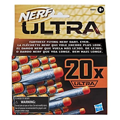 Nerf Ultra One 20li Dart Dolum Paketi - Sadece Ultra Serisi İle Uyumlu Orijinal Yedek Mermi - En Uzak Mesafe Dartı