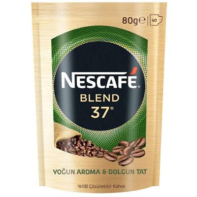 NESCAFÉ Blend 37 Granül Kahve 80 Gr