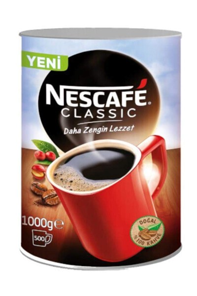 NESCAFÉ CLASSİC 1000 GR. TENEKE KUTU