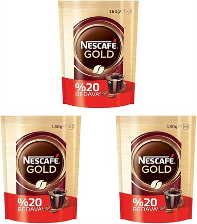 NESCAFÉ Gold Ekonomik Paket 180 gr (2 paketi)