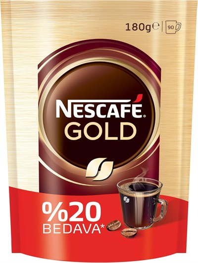 NESCAFÉ Gold Ekonomik Paket 180 gr (2 paketi)
