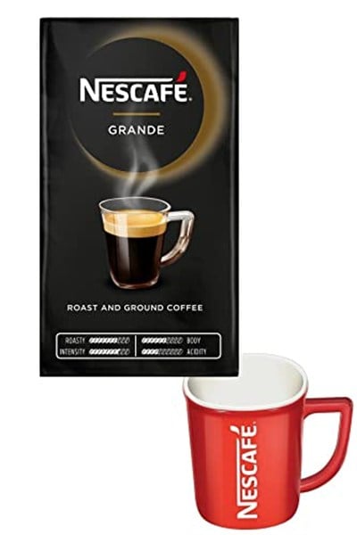 NESCAFÉ Grande Filtre Kahve 500 Gr + Kırmızı Kupa