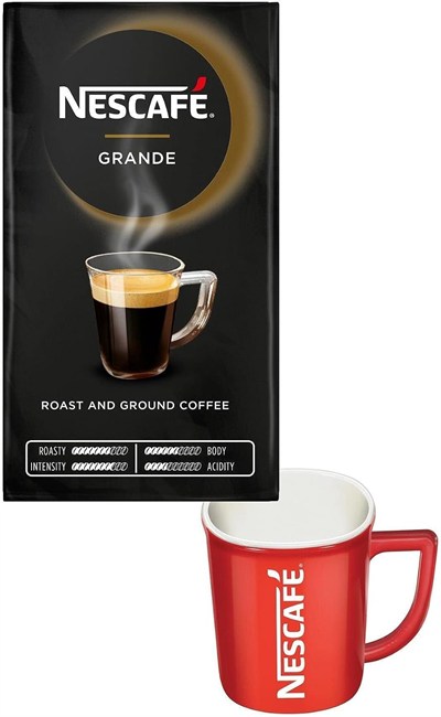 NESCAFÉ Grande Filtre Kahve 500 Gr + Kırmızı Kupa