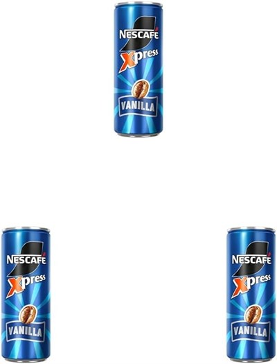 Nescafé Xpress Vanilla Soğuk Kahve 250 ml 2li paket - Seçenekler: 250 Ml, 250 Ml (2 paketi), 250 Ml 3lü paket