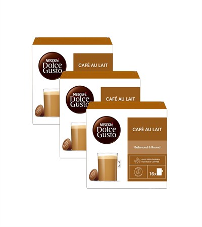 Nescafe Dolce Gusto Cafe Au Lait 48 Kapsül 160 Gr x 3