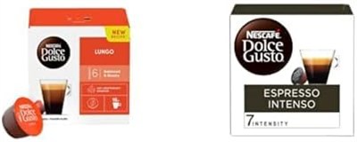 Nescafe Dolce Gusto kapsül kahve seti (Lungo ve Espresso Intenso, 16lı)