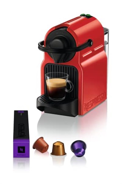 Nespresso C40 Inissia Kapsüllü Kahve Makinesi, Kırmızı - Seçenekler: C40 Inissia, Kırmızı, D40 Inissia, Siyah