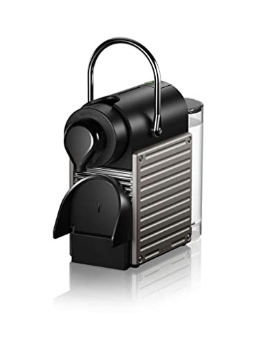 Nespresso C66T Pixie Titan + Aeroccino 3 Bundle Kahve Makinesi, Gri