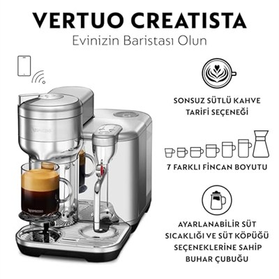 Nespresso Vertuo Creatista Pro Kahve Makinesi
