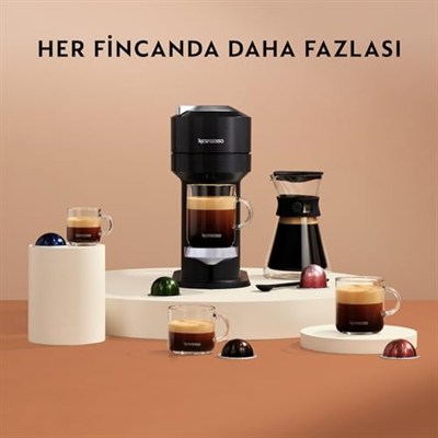 Nespresso Vertuo Next Premium Kahve Makinesi, Siyah
