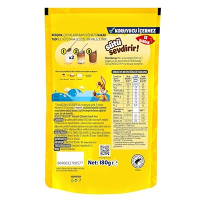 Nesquik Çikolatalı İçecek Tozu 180 Gr