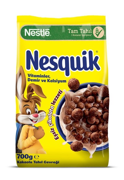 Nesquik Nestle Kakaolu Buğday ve Mısır Gevreği, 700 g