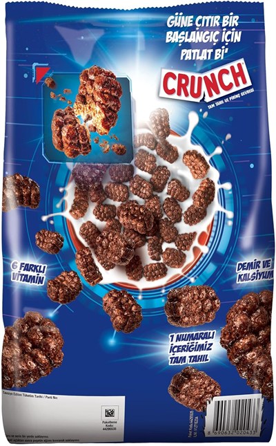 Nestlé , Crunch Tam Tahıl Ve Pirinç Gevreği, 375gr