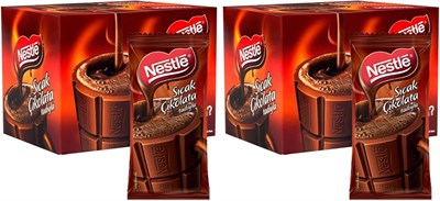 NESTLÉ Sıcak Çikolata İçecek Tozu 18,5 g x 24 - Seçenekler: 18,5 Gram x 24 Adet, 18,5 Gram x 24 Adet (2 paketi)...