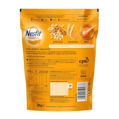 Nestle Nesfit Ballı Granola 300g