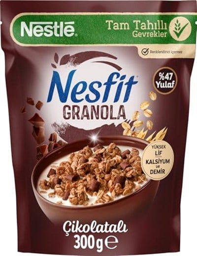 Nestle Nesfit Çikolatalı Granola 300g