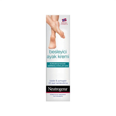 neutrogena norveç formülü besleyici ayak kremi 50 ml