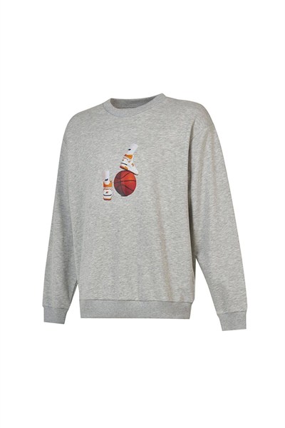 New Balance Erkek Sweatshirt MNC3411