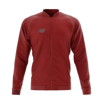 New Balance Erkek Sweatshirt - TSJ2211-RED 164