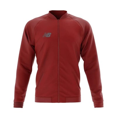 New Balance Erkek Sweatshirt - TSJ2211-RED 164