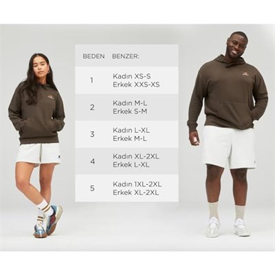 New Balance UNC3348-BK Sweatshirts Üniseks Yetişkin