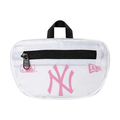 New Era MLB Micro Waist Bag NEYYAN WHIWRO Bel çantası, Erkek, Beyaz (Beyaz), Tek Boyut