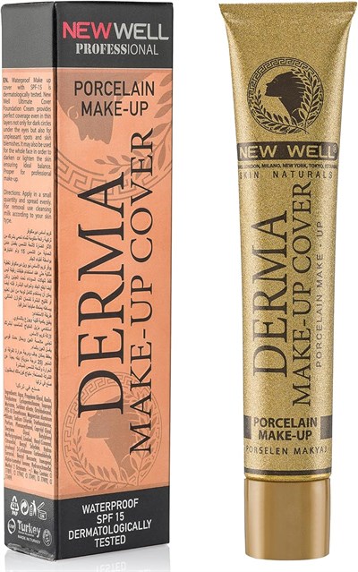 New Well Derma Makeup Cover Fondöten Nickel Spf 15, T98