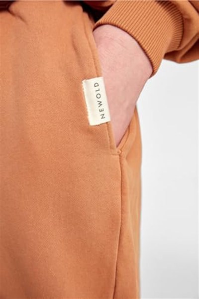 Newold Washed Oversized Unisex Jogger, Tan, XL, 21263322353