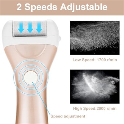 NiceBirdie Ayaklar için nasır çıkarıcı, elektrikli ayak törpüsü, nasır gidericiler, şarj edilebilir, su geçirmez, pedikür aletleri, ayak ovalayıcı, ayak bakım aleti, çatlak topuklar, ölü ciltler için 