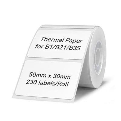 NIIMBOT B1/B21/B3S Etikel Yazıcı için Etiketler, 2