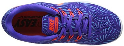 Nike 831419-500 LUNAR TEMPO PRINT KOŞU AYAKKABISI MAVİ 37,5