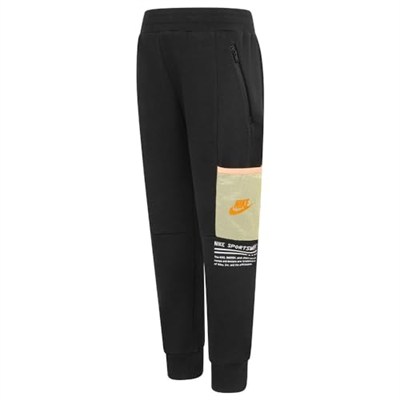 Nike B Nsw Paınt Yf Ft Pant Çocuk Eşofman Alt Siyah 7 YAŞ