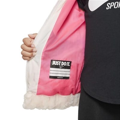 Nike Bıg Swoosh Faux Fur Ceket 36J828-782