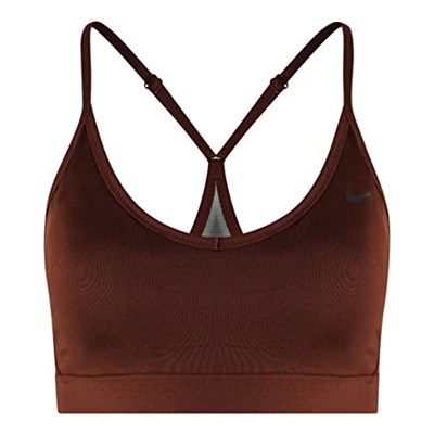 Nike Bra indy Light Support Sports Brown Büstiyer Sporcu Sütyeni Kahve