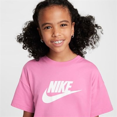 Nike G Nsw Tee Boy Futura Hbr Üst Giyim Kız çocuk
