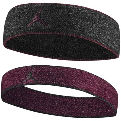 Nike JORDAN HEADBAND CHENILLE 2 PK SİYAH Unisex Saç Bandı SİYAH Tek Ebat