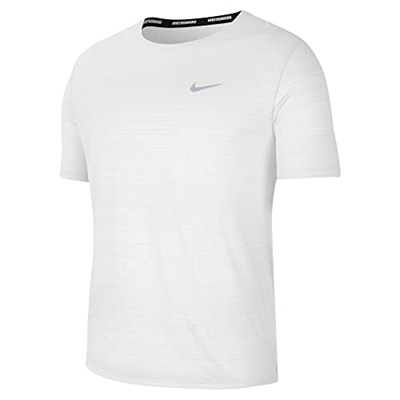 Nike M NK DF MILER TOP SS T-Shirt Erkek