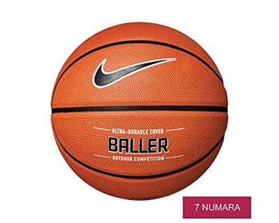 Nike NIKE BALLER 8P Kahverengi-Siyah Unisex Basketbol Topu
